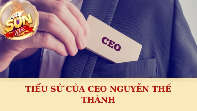 Tiểu sử của CEO Nguyễn Thế Thành